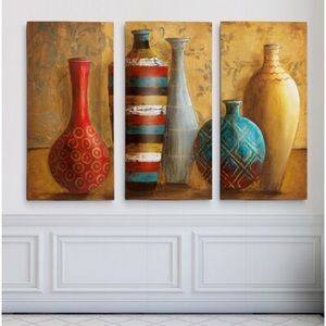 'Vessels of Tabuk' Multi-Piece on Wrapped Canvas